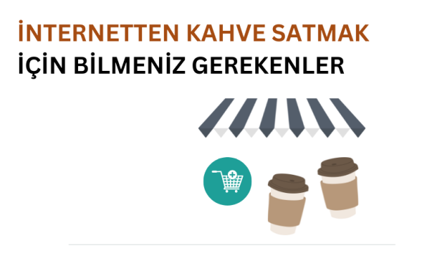 internetten kahve satmayı temsil eden görsel
