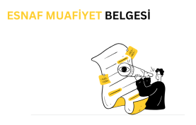 Esnaf Muafiyet Belgesi Almak İçin Şartlar esnaf muafiyet belgesini temsil eden görsel