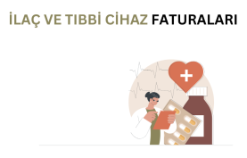 ilaç ve tıbbi cihaz faturalarını temsil eden görsel