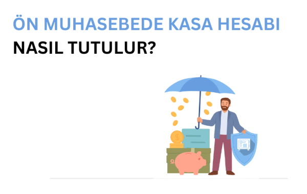 ön muhasebede kasa hesabını temsil eden görsel
