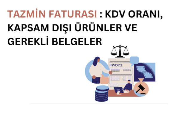 tazmin faturasını temsil eden görsel